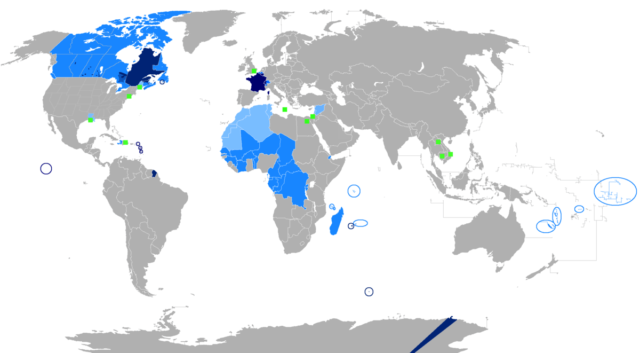 países francófonos